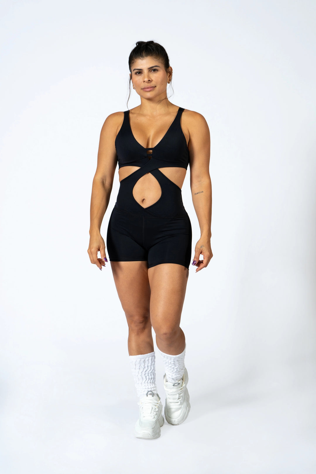Zoe  - Medium Compression Short Bodysuit