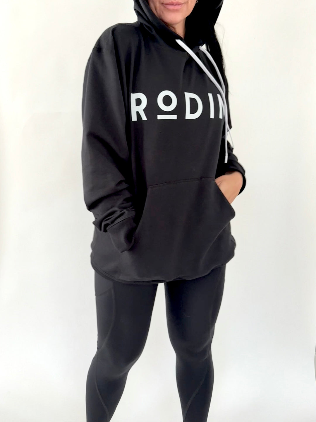 RODIN Oversize hoodie color black#color_black